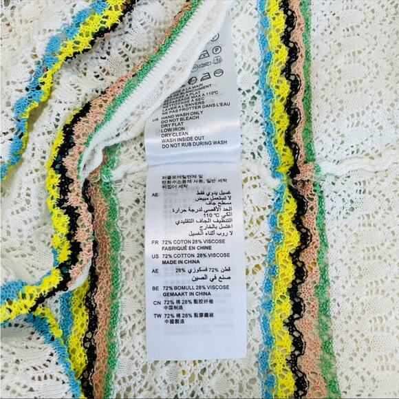 Sandro Mesh / Lace Top - Picture 8 of 10